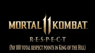 Mortal Kombat 11 - R-E-S-P-E-C-T - Achievement/Trophy Guide