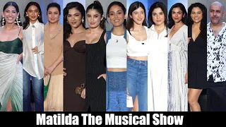 Mira Kapoor, Rasha Thadani, Shanaya Kapoor & More At Nmacc Opening Show Of Matilda The Musical