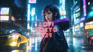 Tokyo Rain: Study Vibes with Lofi, 528Hz, HipHop, and Relaxation