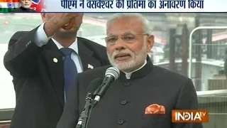 PM Modi Unveils Statue of 12th Century Philospher Basaveshwara in London