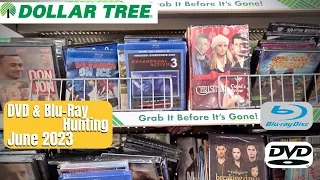 Dollar Tree DVD & Blu-Ray Hunting! (June 2023)