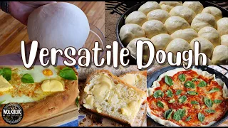 How to make Bread at home | Easy & Versatile Dough Recipe | How to Make Pizza Dough | Bread rolls