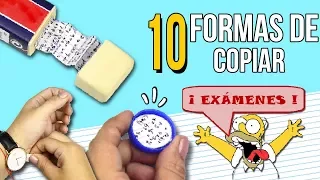 10 TRUQUES infalíveis para COLAR NAS PROVAS * Truques para ESTUDANTES