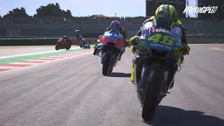 Moto GP 2019 l Amazing Race on Misano GP l [XBox One X 4K 60 FPS]