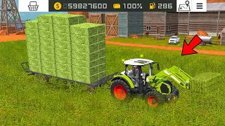 Making Square Bales & Collected All Bales In Fs18 | Fs18 Multiplayer | Timelapse |
