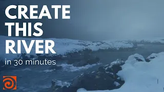 How to create a River with Houdini