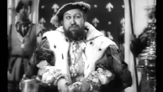 Charles Laughton - "Henry VIII" - Banquet Scene