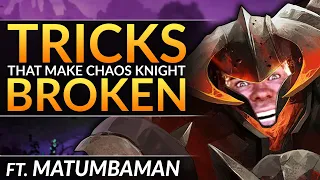 How MATUMBAMAN SOLO CARRIES with Chaos Knight: CRAZY CK Tips and Tricks - Dota 2 Guide