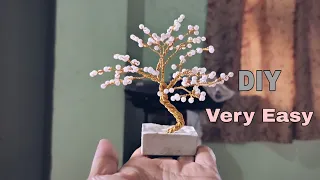 How To Make A Wire Tree | DIY Wire Tree | Mini Bonsai Wire Tree
