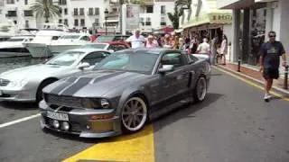 Ford Mustang "Eleanor Body Kit" en Puerto Banús