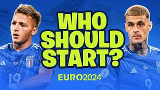 Retegui vs Scammaca: who should Italy START at EURO 2024?