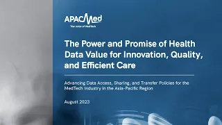 The Power and Promise of Health Data Value for Innovation, Quality, and Efficient Care - Launch