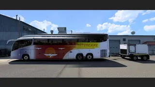 INTERCAPE G7 crash, replacement Bus   Irizar i6s