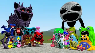 ALL POPPY PLAYTIME 1-3 CHARACTERS VS ALL GARTEN OF BANBAN 1-7 CHARACTERS In Garry's Mod!