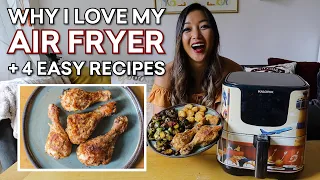 AIR FRYER Fried Chicken & MORE - Why I love my Kalorik Air Fryer Pro | Cooking from My Couch Ep. 4