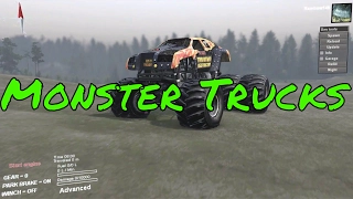 Spintires Monster trucks!!