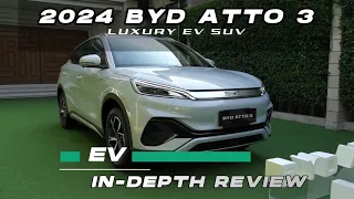 2024 New BYD Atto 3 - Luxury EV SUV Full Review | GoPureCars