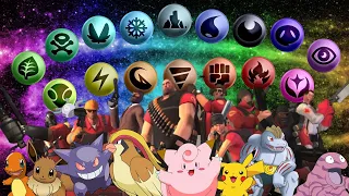 [15.ai TF2] The Mercs argue over the Best Pokemon Types