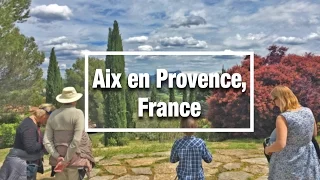 City Walks: Aix-En-Provence, France - Virtual Walking Treadmill Video and City Tour