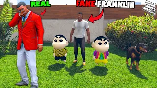 GTA 5 :😭 Fake Franklin Cheat Shinchan & Franklin in GTA 5 ! AMAAN-T (GTA 5 Mods)