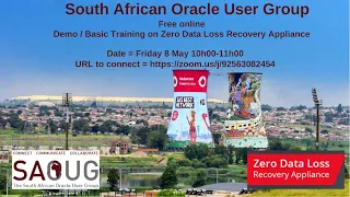 Ahmed Jassat - South African Oracle User Group Presentation Oracle Zero Data Loss Recovery Appliance