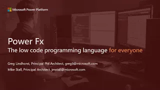 Power Fx: the Programming Language for Low Code and what it means for Developers | OD539