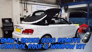 BMW 1 Series E88 Convertible Remote Roof Open & Close Kit