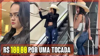 A Moça do BERRANTE Fez Sucesso no Aeroporto 🎵