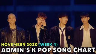 TOP 50 • ADMIN'S K POP SONG CHART (NOVEMBER 2020 - WEEK 4)