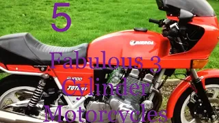 5 Fabulous 4 stroke 3 Cylinder Motorcycles