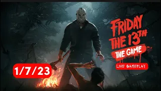 Friday The 13th Live gameplay 1/7/23