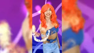 Winx Club Bloom's Sirenix transformation / Transformation in real life