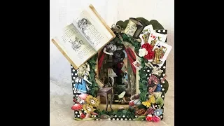 Alice in Wonderland - Tunnel Book