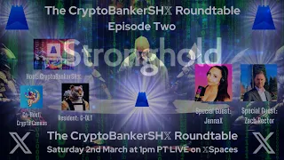 The @CryptoBankerSHX Roundtable Episode Two with @JennaXMedia @Rector94 @CryptoCanvasAi & @gdlt1