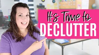 Classroom Declutter Tips Every Teacher Needs