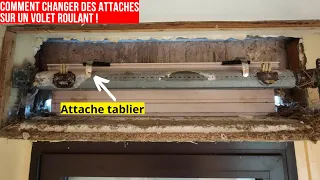 Tuto : Problème de volet roulant qui ne remonte plus comment changer vos sangles !