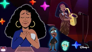 Angela Bassett on Playing Dorothea Williams in Pixar's Soul | Disney+ Draw Me A Story | Episode 2