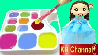 Đồ chơi nhật bản BÚP BÊ TẬP PHA MÀU おえかきキャンランド Japanese toy for kids