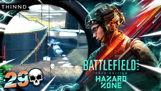 I Got 29 Kills While Sniping in Battlefield 2042!? Hazard Zone Full Game!