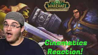 World of Warcraft: Mists of Pandaria All Cinematics Reaction!