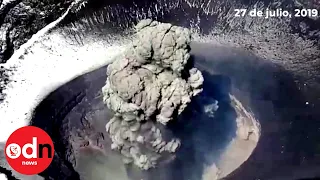 Huge Ash Cloud Spews from Popocatépetl Volcano in Mexico