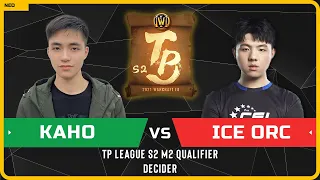 WC3 - TP League S2 M2 - Decider: [NE] Kaho vs Ice Orc [ORC]