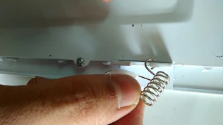 how to install LED panel light spring :)