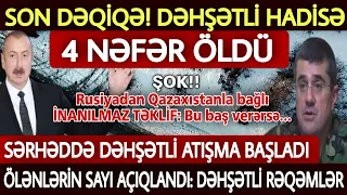 Yekun xəbərlər 10.01.2022, SON DƏQİQƏ! DƏHŞƏTLİ HADİSƏ: 4 NƏFƏR ÖLDÜ, son xeberler bugun 2022