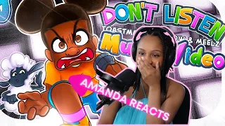 AMANDA singer reacts to Don't Listen by @Jakeneutron (featuring @toastymarshmellow_ and @Meelz