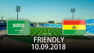 Saudi Arabia vs Bolivia - INTERNATIONAL FRIENDLY - PES 2019