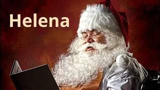 Vídeo do papai Noel para Helena 🥰
