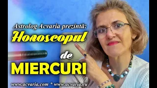 ⭐ HOROSCOPUL DE MIERCURI 24 NOIEMBRIE 2021 cu astrolog Acvaria  ⭐MERCUR INTRA IN SAGETATOR