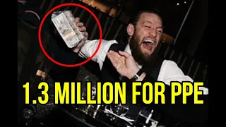 Conor McGregor donates 1.3 million euros for PPE, Torey Lanez samples his quote