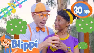 Sing Along for the Planet | Blippi Songs 30 MINS | Healthy Habits for kids